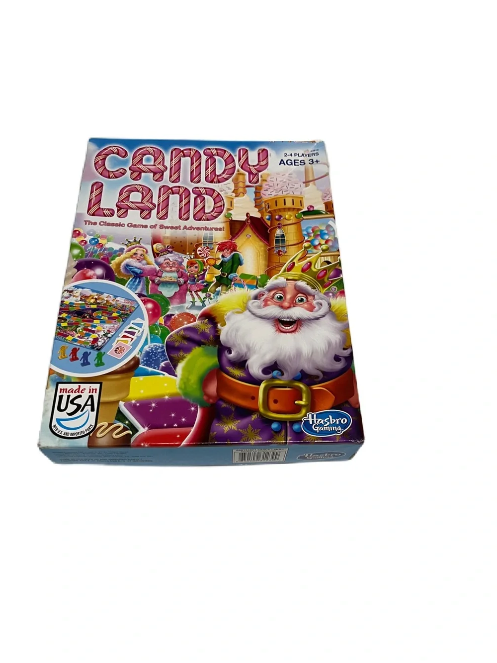 Candy Land Board Game - Colorful Pink Box Hasbto